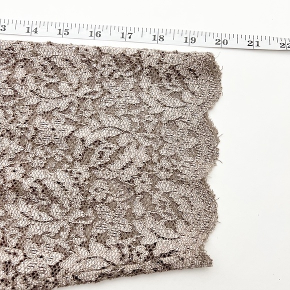 Alex Evenings Dress And Jacket Set Womens 24W Antique Nickel Lace 2-Piece Set - Picture 15 of 16